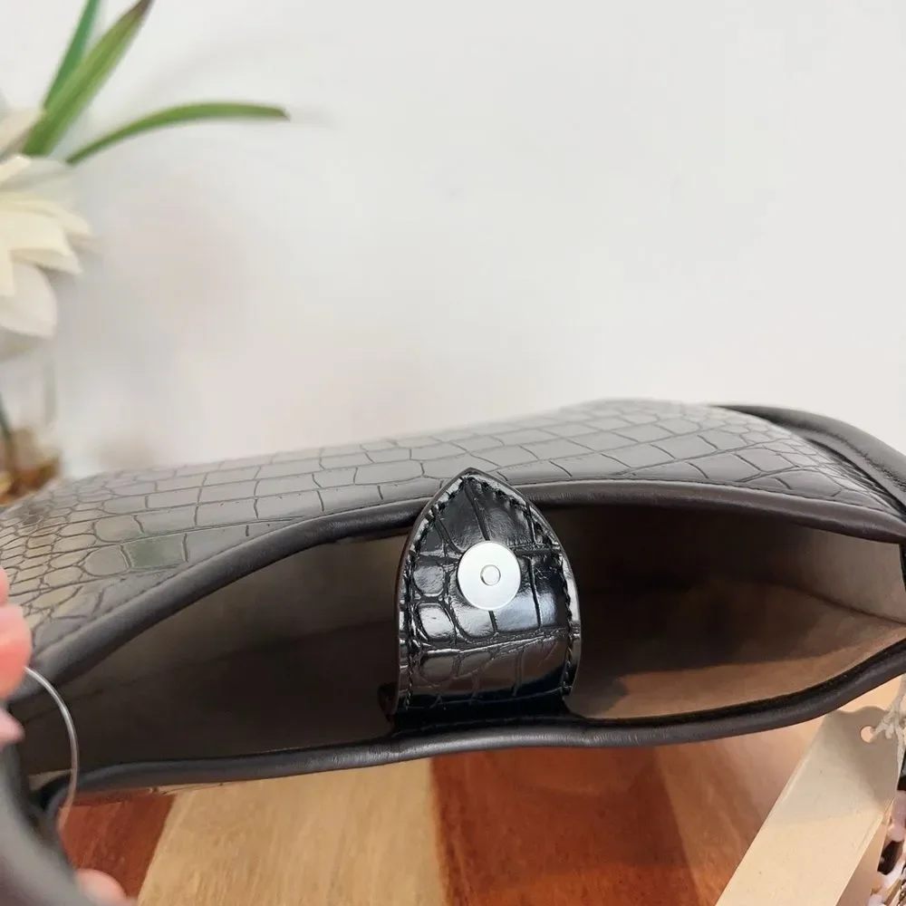 NWT Coach Ergo Bag‎ In Croc Embossed Coachtopia Leather